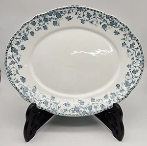 Antique 1880-96 John Maddock and Sons Royal Vitreous Loraine Platter 14" x 11" - Picture 1 of 16