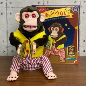 Jolly Chimp Naughty Monkey Cymbal Musical Doll Toy Story Used w/ box from Japan - Picture 1 of 3