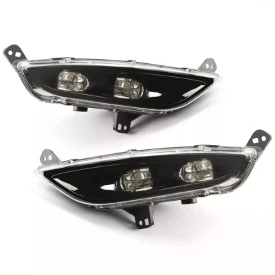 Apto para CHRYSLER 200 15-17 2015-2017 2016 PARACHOQUES LUCES ANTINIEBLA Par de lámparas lentes transparentes Foto 1 de 4