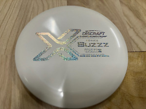 Discraft X Buzzz 173-174 Gram Mid-Range Golf Disc, Frisbee Golf, White