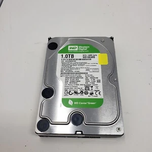 WESTERN DIGITAL CAVIAR GREEN 1 TB 3.5" HARD DRIVE HDD WD10EARS TESTED-GOOD - Picture 1 of 8