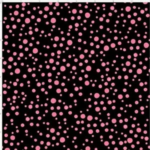 Loralie FLAMINGO Ballon Punkte rosa schwarz Quilt Stoff verkauft von 1/2 Yard #692-338 - Bild 1 von 1