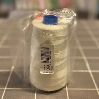 Presencia 60wt 3-ply 100% Cotton Sewing / Quilting Thread ~ 4882 yards ~ 60 wt - Image 1 of 2