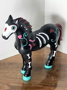 Adorable Calavera de Azúcar Día de Muertos 🐎 CABALLO 🐎 Figura Día de los Muertos - Imagen 1 de 7
