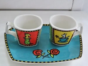 Rosenthal Espresso Set. 'Flash' Dream-Team. Kitty Kahane & Dorothy Hafner. 1982 - Picture 1 of 8