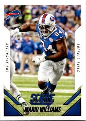 2015 Score #196 Mario Williams NearMint/Mint - Image 1 of 2