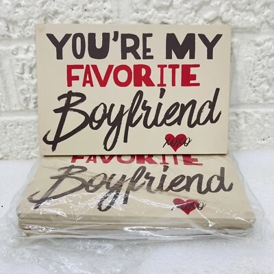 Lot/Set 5‼ Primitives by Kathy Wood 6x4" Postcard "You're My Favorite Boyfriend" - Image 1 of 4