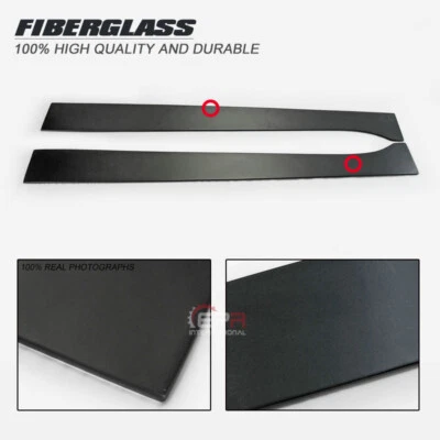 For 2010+ LOTUS EVORA S 400 410 430 GTE Style FRP Unpainted Side Skirt Body kits - Imagen 1 de 4