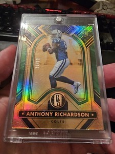 Anthony Richardson Rookie Card Panini Gold Standard 11/11 READ SMALL DENT 
