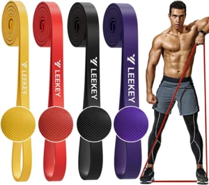Resistance Bands Set for Pull-Up Assistance & Full-Body Training, Multi-Level Ex - Picture 1 of 12