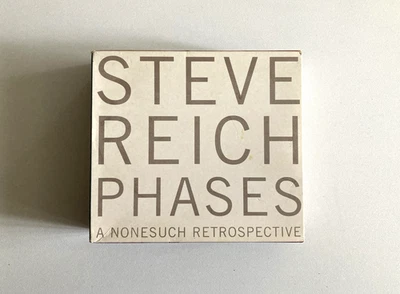 Steve Reich Phases A Nonesuch Retrospective 5 x CD Box Set Nonesuch 2005 EX/NM - Image 1 of 4