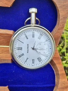 Antique Brass watch pocket Collectible Brass Pocket Watch - Picture 1 of 6