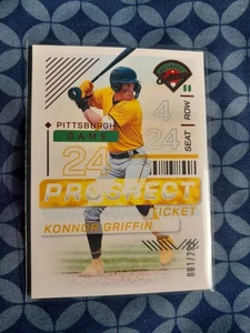 2024 Panini Prospect Edition Red Konnor Griffin 1/299 - Picture 1 of 2