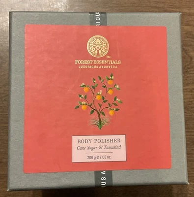 Forest Essentials Luxurious Ayurveda Body Polisher Cane Sugar & Tamarind Sealed - Image 1 of 3