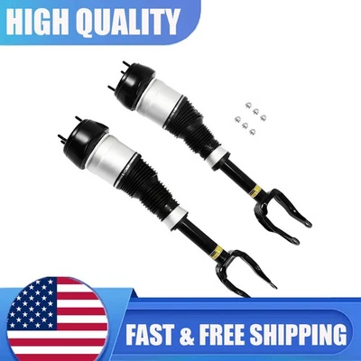 Pair Front Air Suspension Shock Struts w/ADS For Mercedes W166 X166 GL450 GLS550 - Image 1 of 4