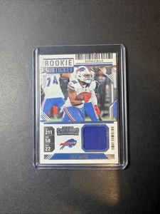 2024 Panini Contenders Ray Davis Rookie Ticket Swatch Patch # RTS-RDS - Bild 1 von 2