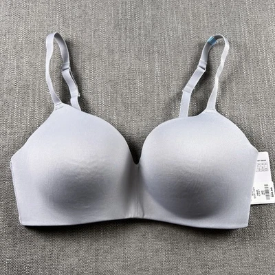 Sujetador camiseta SO sin aros para mujer talla 38C gris nuevo con etiquetas Foto 1 de 4