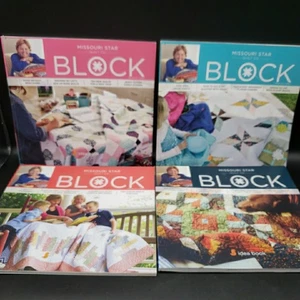 Missouri Star Quilt Co Block Magazine – Volume 3 Issues 1–3 & 6 Quilting Lot of - Picture 1 of 4