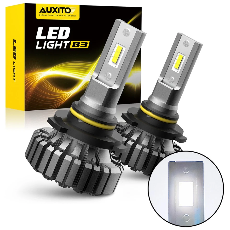 Kit de conversión de bombillas de faros LED AUXITO HB4 9006 haz alto bajo blanco brillante Foto 1 de 4