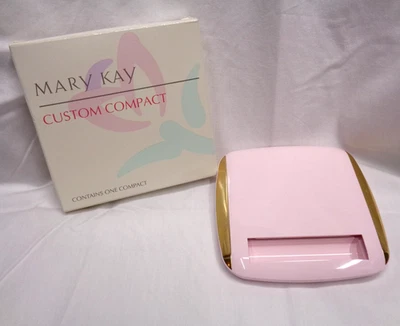 MARY KAY 6468 Compacto Personalizado ~ Contiene Uno Compacto ~ Nuevo de Lote Antiguo Foto 1 de 2