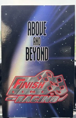 1996 Finish Line Racing Uncut Promo Card Panel: Gordon Martin Elliott LaBonte - Image 1 of 4