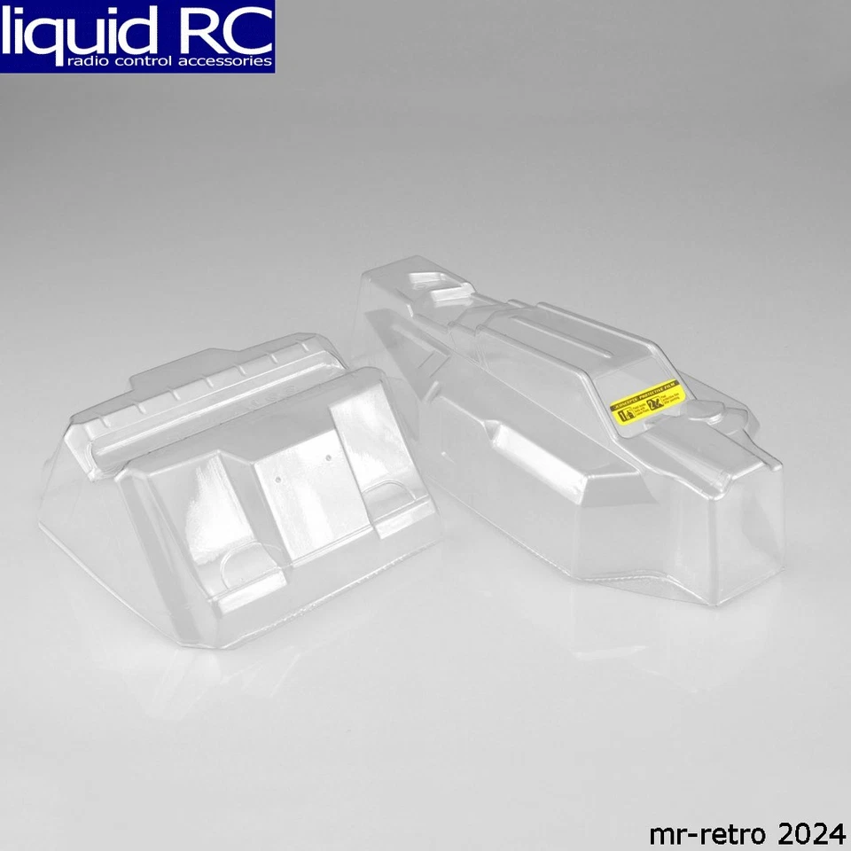 JConcepts 0354 F2 Tekno EB410 Body W/Aero S-Type Wing Clear - Image 1 of 1