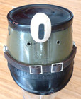 Pickelhaube, Tschako, grün lackiert Preußen