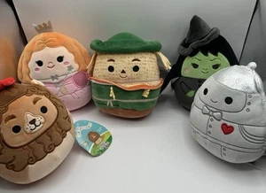 Wizard of Oz 85th Anniversary Set di 5 Squishmallow originali 8" nuovi con etichetta - Foto 1 di 12
