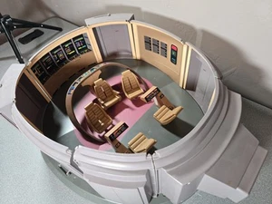 Vintage 1993 Playmates Toys Star Trek Bridge Playset - Used - Works - Picture 1 of 10