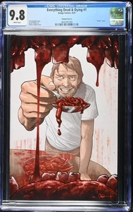 Everything Dead & Dying #1 - Charlie Adlard Stealth Cover (Variant E) - CGC 9.8 - Picture 1 of 2