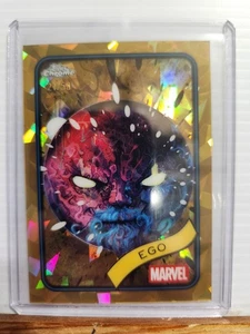 Ego 2025 Topps Chrome Marvel Sapphire GOLD Refractor card #’d 21/50 - Picture 1 of 6