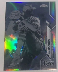 2020 Topps Chrome Tyler Glasnow Negative Refractor #118 NM - Picture 1 of 2