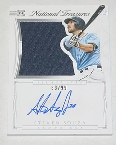 Panini National Treasures Silhouette 2015 tarjeta automática #50 - Steven Souza 83/99 - Imagen 1 de 2