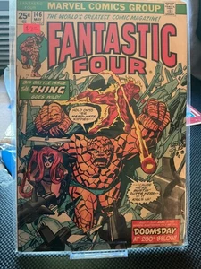 Fantastic Four #146 (1974) Marvel Comics | Doomsday Bronze Age Key Issue VF+ - Picture 1 of 1