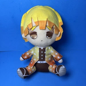 Demon Slayer Kimetsu ZENITSU AGATSUMA FuRyu Plush Doll 10.5” Made In Japan - Picture 1 of 8