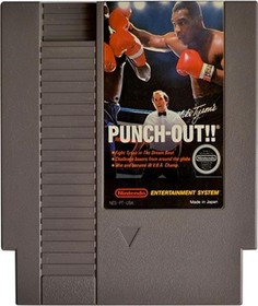 Mike Tysons Punch Out - Nintendo Entertainment NES Sports Action Video Game