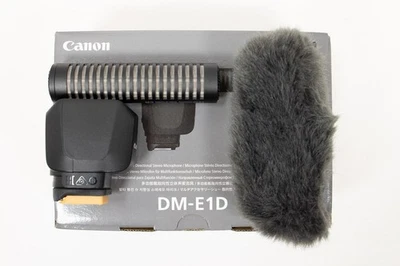 Micrófono estéreo Canon DM-E1D - Como nuevo - Con caja - Envío rápido Foto 1 de 2