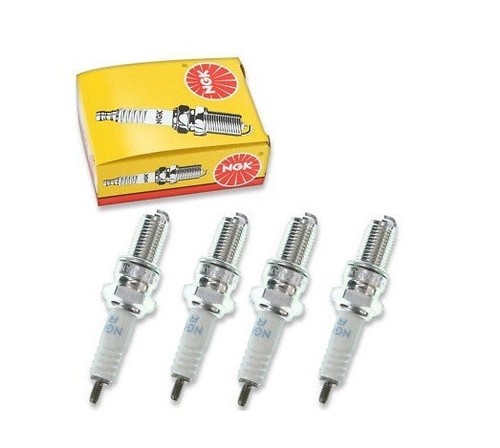 NGK spark plug for Kawasaki GPZ 550 Uni Trak year 1982-1992
