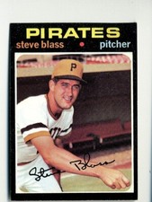 1971 TOPPS PITTSBURGH PIRATES STEVE BLASS #143 NM
