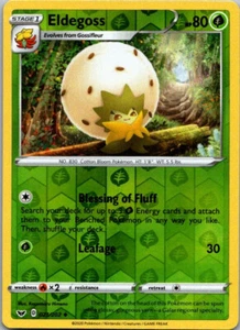 Pokemon Sword & Shield Base Eldegoss Reverse Holo 021/202 - Picture 1 of 1