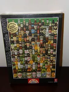 Vintage BEERS Educa 1000 Piece Jigsaw Puzzle new - Picture 1 of 5