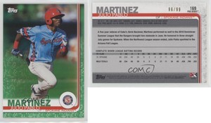 2019 Topps Pro Debut Green /99 Julio Pablo Martinez #169