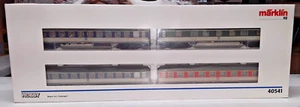 Marklin 40541 HO Scale Pop Cars 4-Car Passenger Set (MK-57 - Picture 1 of 22