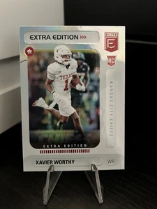 2024 Panini Donruss Elite Xavier Worthy #3 Extra Edition Rookie KC Chiefs - Picture 1 of 2