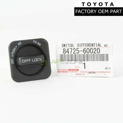 正品 丰田 Land CRUISER LEXUS LX450 不同开关 原始设备制造商 84725-60020 — 第 1/4 张图片