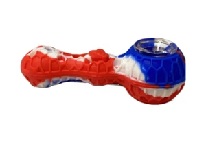 Silicone Bee Liberty Hand Pipe - 4.15 - Picture 1 of 4