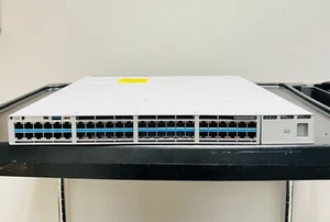 CISCO C9300X-48HX-A Catalyst 9300 48port mGig UPoE+Network Advantage Switch MINT - Picture 1 of 4