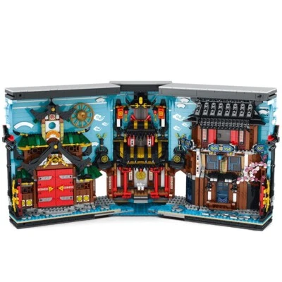 Bloques de construcción MOC 66029 El libro de Ninja World Stand Set Juguetes de regalo Foto 1 de 4