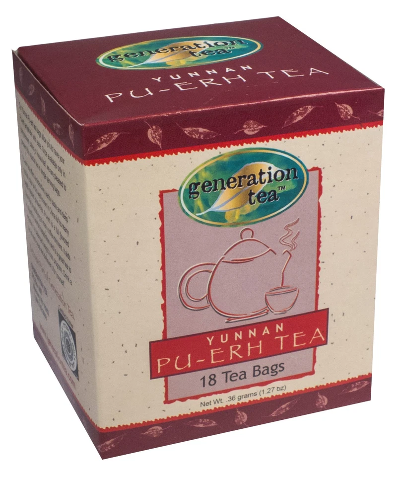Yunnan Pu-erh Tea bags 18 bags per box wholesale lot 100 boxes  - Image 1 of 1