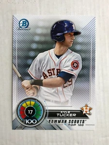 KYLE TUCKER 2018 Bowman Chrome Top 100 SP JUMBO 5x7 RC INSERT 23/49! #BTP-17! - Picture 1 of 3